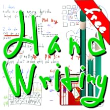 Handwriting notes notepad